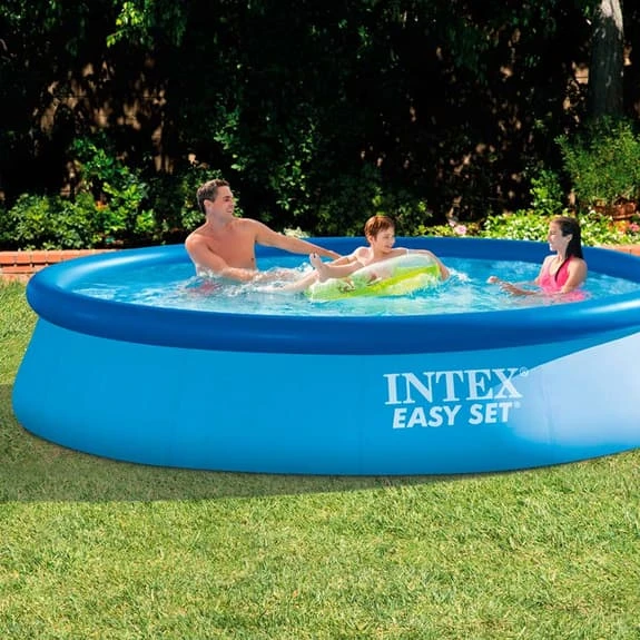Intex Easy Set 5.621L Inflatable Swimming Pool Blue - Image 2