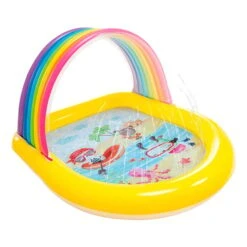 Intex Rainbow 84L Inflatable Pool Multicolour Kids
