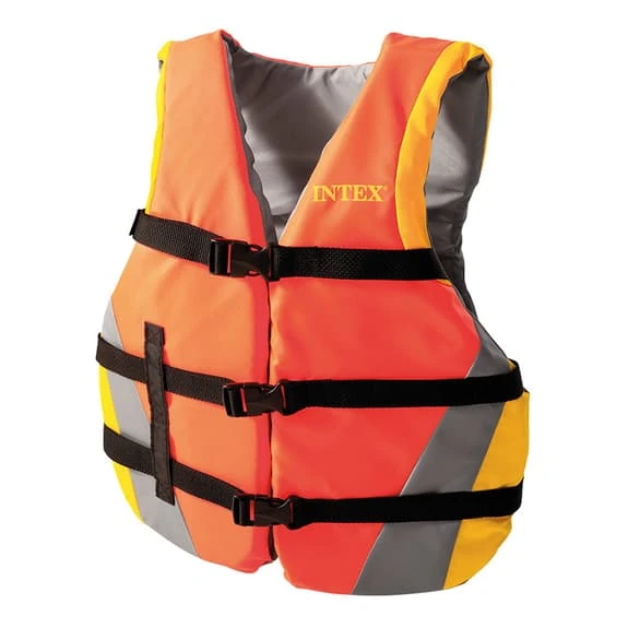 Intex Life Jacket Yellow Orange - Image 2