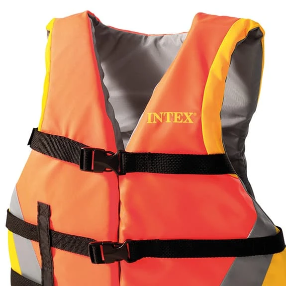Intex Life Jacket Yellow Orange - Image 3