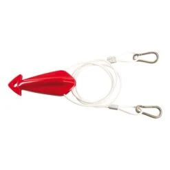 Jobe Rope Bridle Stainless Steel Rope Hooks 8ft Red White