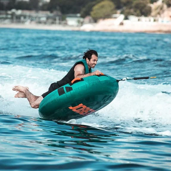 Jobe Droplet Water Towable 1 Person Blue Orange - Image 2