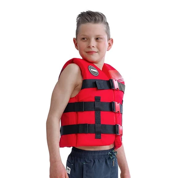 Jobe Nylon Life Vest Red Kids - Image 3