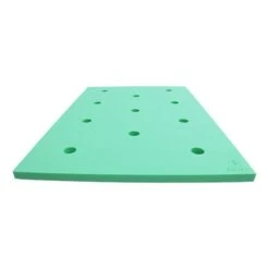 Leisis Floating Mat With Noodle Holes 150x100x4 Cm Green