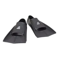 Leisis Fins Short Silicone Black (41/42)