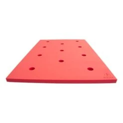 Leisis Floating Mat With Holes 150x100x8 Cm Red