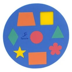 Leisis Foam Shapes Puzzle Multi-Colour