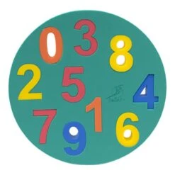Leisis Foam Numbers Puzzle Multi-Colour