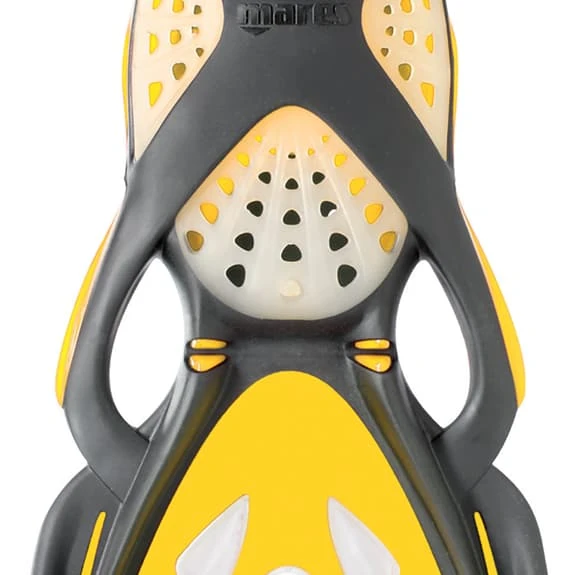 Mares X-Stream Fins White Black Yellow - Image 2