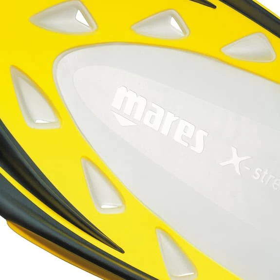 Mares X-Stream Fins White Black Yellow - Image 6