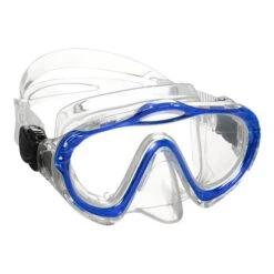 Mares Sharky Dive Mask Blue With Clear Lenses Kids