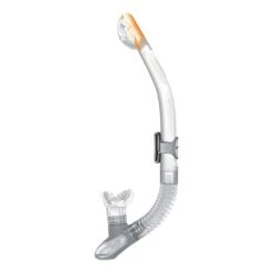 Mares Ergo Dry Snorkel White Clear