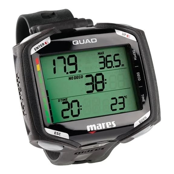 Mares Quad Dive Computer Black
