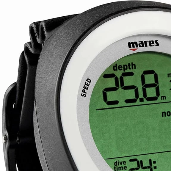 Mares Puck Pro + Dive Computer Black White - Image 2