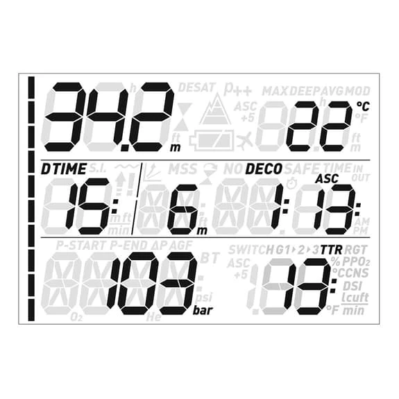 Mares Quad Air Dive Computer Black - Image 2