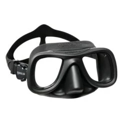 Mares Samurai-X Scuba Diving Mask Black With Clear Lenses