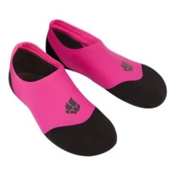 Mad Wave Splash Socks Pink Black Women