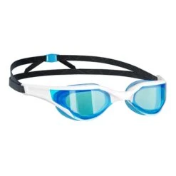 Mad Wave Razor Swimming Goggles Blue Black White