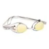 Mad Wave Racer SW Swimming Goggles Mirror With Yellow Mirror Lenses