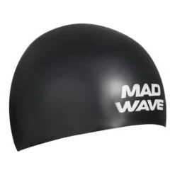 Mad Wave Soft Fina Approved Swim Cap Black