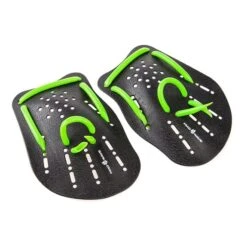 Mad Wave Training Paddles Black Green
