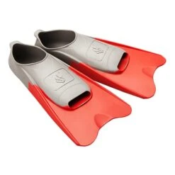 Mad Wave Pool Colour Short Fins Red 38-39