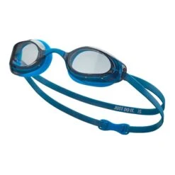 Nike Vapor Performance Swimming Goggles Blue With Clear Lenses