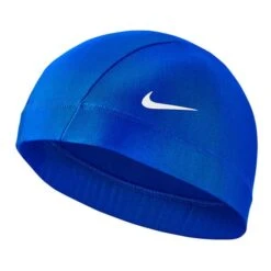 Nike Comfort Swim Cap Blue White