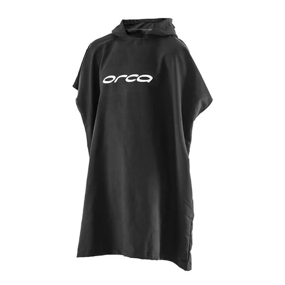 Orca Poncho Towel Black