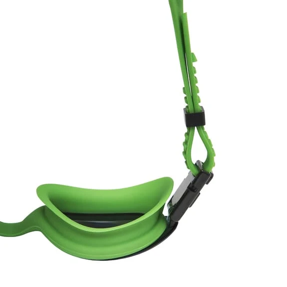 ORCA Killa 180 Swimming Goggles Green With Green Mirrored Lenses - Image 2