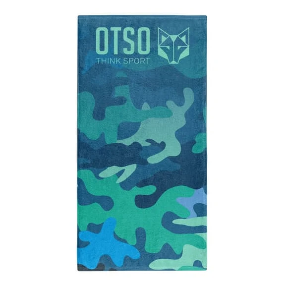 Microfibre Towel Otso Camo Blue