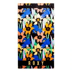 Roxy Cold Water Towel Black Blue Orange
