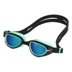 Zone3 Aquahero Swimming Goggles With Transparent Lenses Black Blue Kids