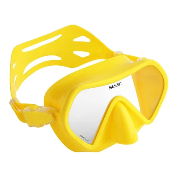 Diving Mask Seac Mantra Yellow
