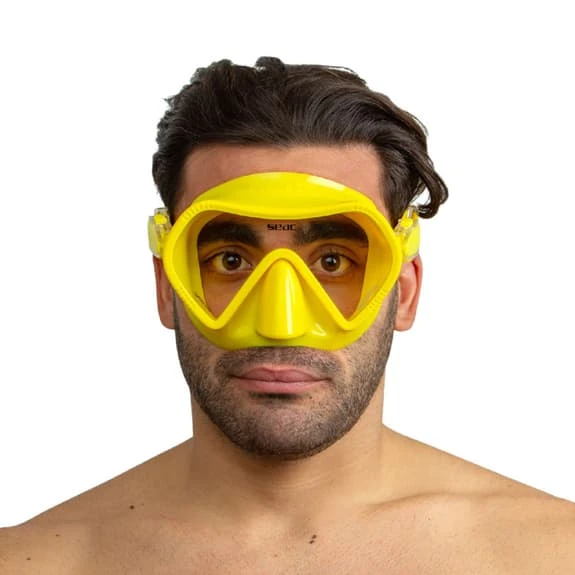 Diving Mask Seac Mantra Yellow - Image 4