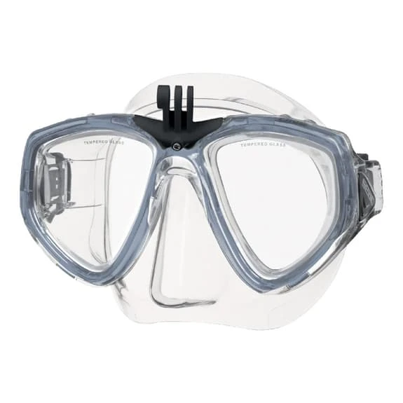 Seac One Pro Scuba Mask Grey With Clear Lenses