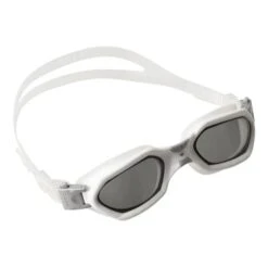 Seac Aquatech Swimming Goggles White Grey With Tinted Lenses