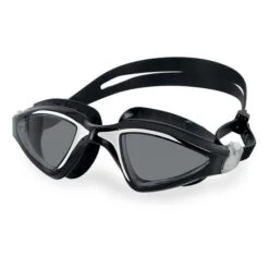 Seac Lynx Swimming Goggles Black White With Tinted Lenses