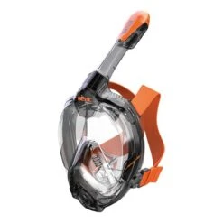 Seac Libera Snorkelling Mask Black Orange Kids