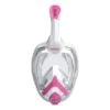 Seac Única Snorkelling Mask White Pink Kids