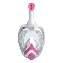 Seac Única Snorkelling Mask White Pink Kids