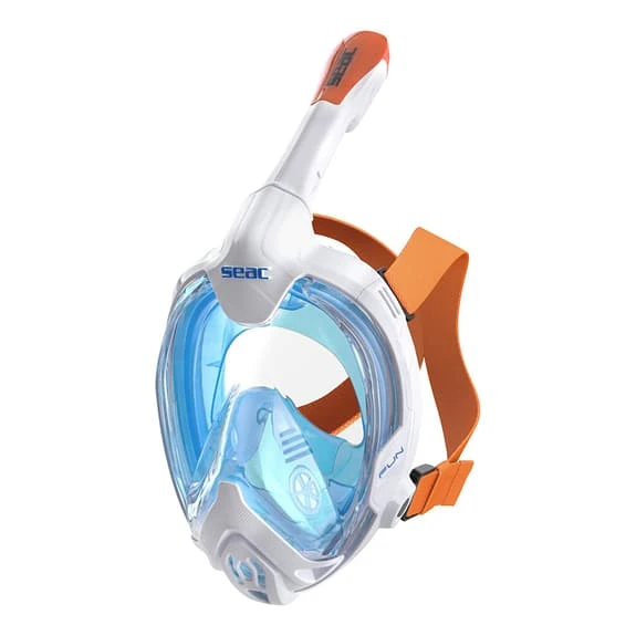 Seac Mágica Fun Snorkelling Mask White Orange Kids