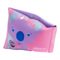 Speedo Koala Printed Armbands Lilac Kids
