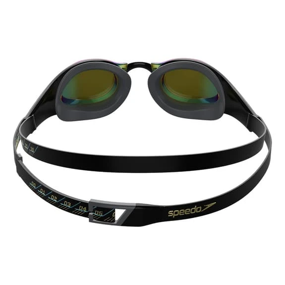 Speedo Fastskin Pure Focus Mirror Goggles Black Lilac Green - Image 2