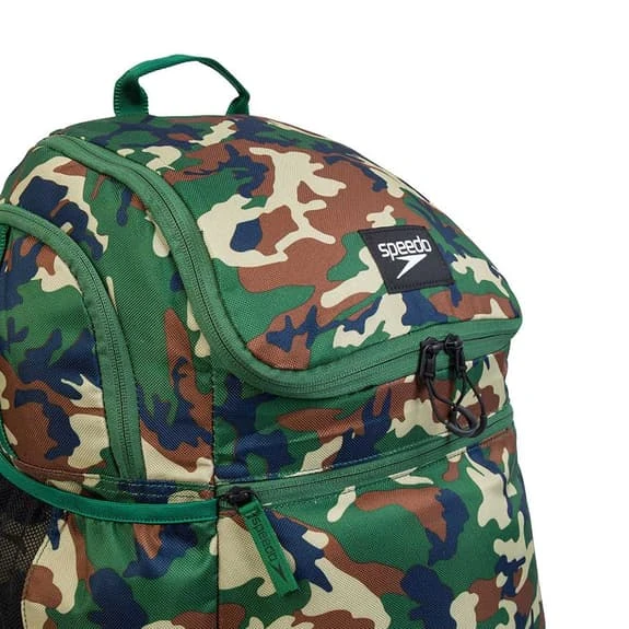 Speedo Teamster 2.0 35L Backpack Green Brown - Image 4