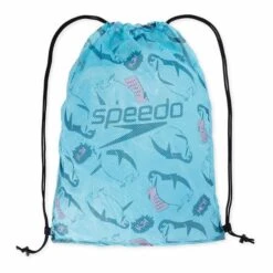 Speedo Printed Mesh Bag XU Blue