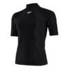 Speedo Swim Tee Short Sleeve T-Shirt Black White Women