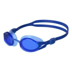 Speedo Mariner Pro Swimming Goggles Dark Blue With Navy Blue Lenses