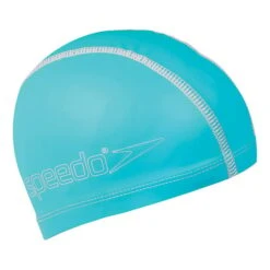 Speedo Pace Swimming Cap Blue Kids