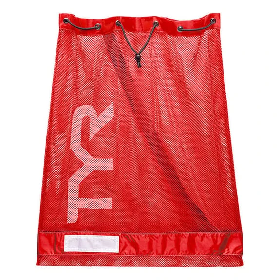 TYR Mesh 75L Swim Bag Red